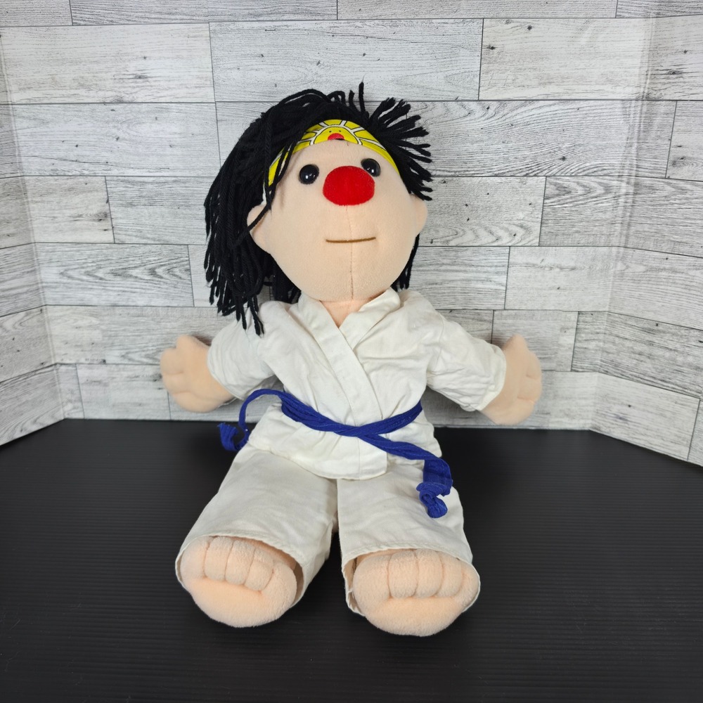 Vintage 1997 Big Comfy Couch Major Bedhead Karate Plush Doll 16 inch